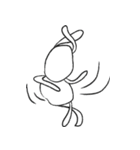 Rabbit playful（個別スタンプ：7）