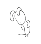 Rabbit playful（個別スタンプ：16）