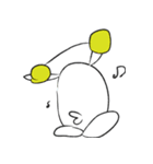 Rabbit playful（個別スタンプ：18）