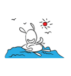 Rabbit playful（個別スタンプ：25）