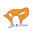Rabbit playful（個別スタンプ：33）