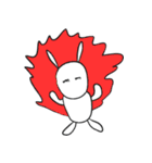 Rabbit playful（個別スタンプ：40）