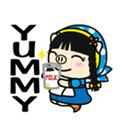 Milk girl Piga and her pail（個別スタンプ：34）