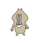 うさぎとうさぎのおともだち（個別スタンプ：39）