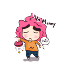 AnnJung doll(pink hair)（個別スタンプ：3）