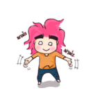 AnnJung doll(pink hair)（個別スタンプ：15）
