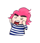 AnnJung doll(pink hair)（個別スタンプ：22）