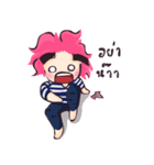 AnnJung doll(pink hair)（個別スタンプ：37）