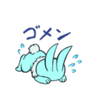 もこねこ＆でんちラビット（個別スタンプ：8）