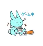 もこねこ＆でんちラビット（個別スタンプ：18）