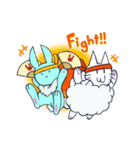 もこねこ＆でんちラビット（個別スタンプ：31）