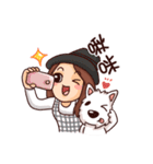 WEI＆DOGGIE 'S HAPPY LIFE（個別スタンプ：11）