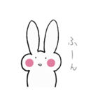 ぬるりゆるり。ウサギの日常スタンプ（個別スタンプ：3）
