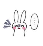 ぬるりゆるり。ウサギの日常スタンプ（個別スタンプ：7）