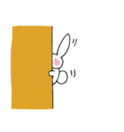 ぬるりゆるり。ウサギの日常スタンプ（個別スタンプ：14）