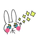 ぬるりゆるり。ウサギの日常スタンプ（個別スタンプ：19）