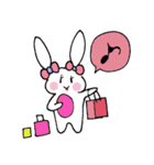 ぬるりゆるり。ウサギの日常スタンプ（個別スタンプ：22）