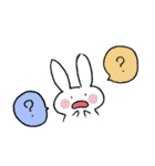 ぬるりゆるり。ウサギの日常スタンプ（個別スタンプ：25）
