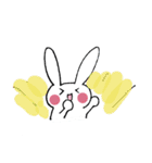 ぬるりゆるり。ウサギの日常スタンプ（個別スタンプ：32）