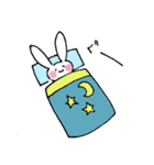 ぬるりゆるり。ウサギの日常スタンプ（個別スタンプ：34）