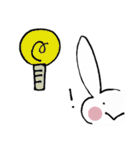 ぬるりゆるり。ウサギの日常スタンプ（個別スタンプ：36）
