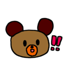 小さなクマと仲間たち（個別スタンプ：2）