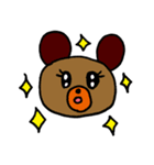 小さなクマと仲間たち（個別スタンプ：16）