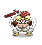 Chicken Poon Poon (Thai)（個別スタンプ：2）