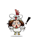 Chicken Poon Poon (Thai)（個別スタンプ：11）