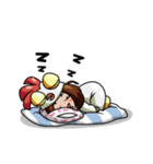 Chicken Poon Poon (Thai)（個別スタンプ：21）