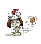 Chicken Poon Poon (Thai)（個別スタンプ：22）