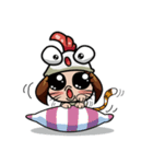 Chicken Poon Poon (Thai)（個別スタンプ：30）