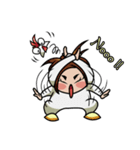 Chicken Poon Poon (Thai)（個別スタンプ：36）