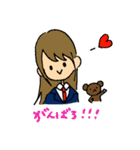 アイドルとヲタク(ファン)とクマ（個別スタンプ：18）