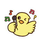 ちょっとゆるめなアヒルスタンプ（個別スタンプ：30）