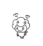 アフロぬこ（個別スタンプ：7）