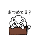アフロぬこ（個別スタンプ：9）