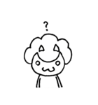 アフロぬこ（個別スタンプ：18）