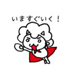 アフロぬこ（個別スタンプ：24）