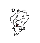 アフロぬこ（個別スタンプ：36）