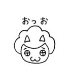 アフロぬこ（個別スタンプ：38）