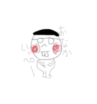 ゆるメガネちゃん（個別スタンプ：2）