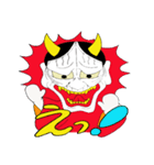 可愛い能面般若君2（個別スタンプ：1）