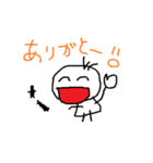毛が3本 2（個別スタンプ：1）