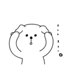 静かな犬（個別スタンプ：5）