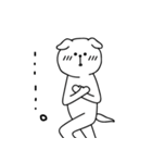 静かな犬（個別スタンプ：30）
