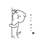 静かな犬（個別スタンプ：32）
