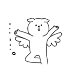 静かな犬（個別スタンプ：34）
