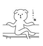 静かな犬（個別スタンプ：40）