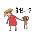 はなちゃんとくまさん（個別スタンプ：15）